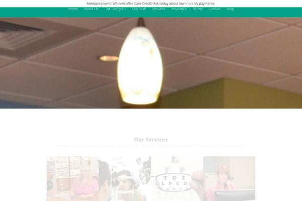Vertex theme site design template sample
