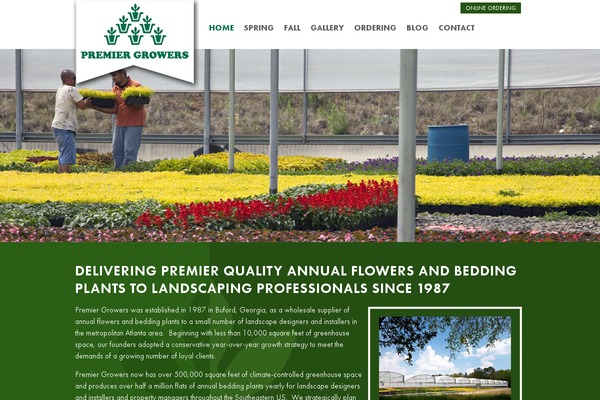 Premier theme site design template sample