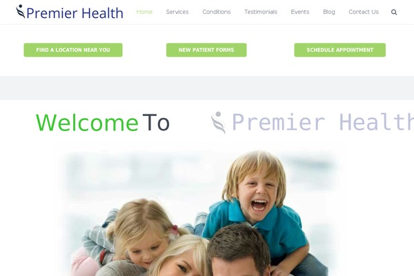 Impreza theme site design template sample
