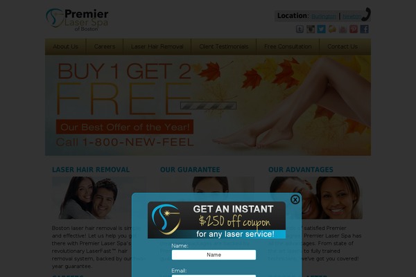 premierlaserspaofboston.com site used Laserspa
