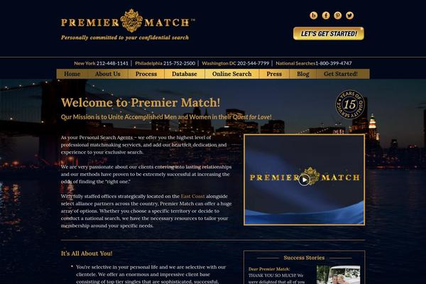 Premier theme site design template sample