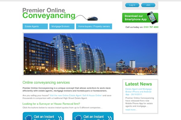 premieronlineconveyancing.co.uk site used Poc