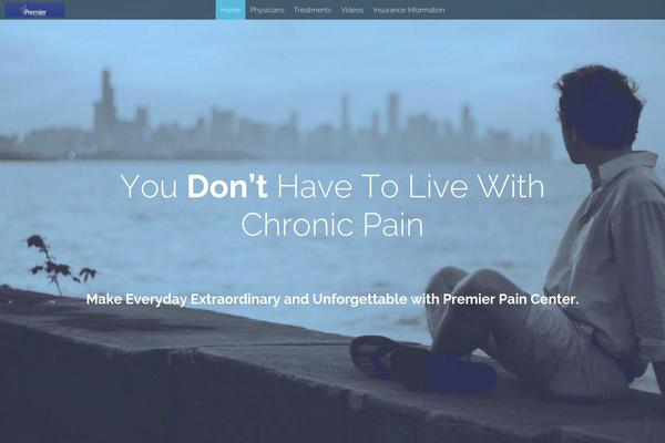 Starter theme site design template sample