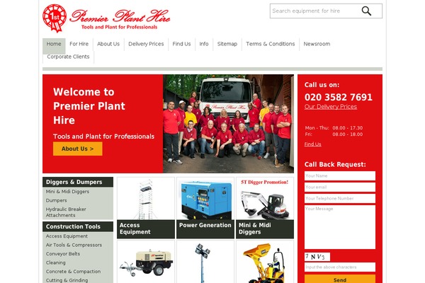Premier theme site design template sample