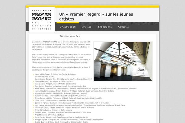 Myst theme site design template sample