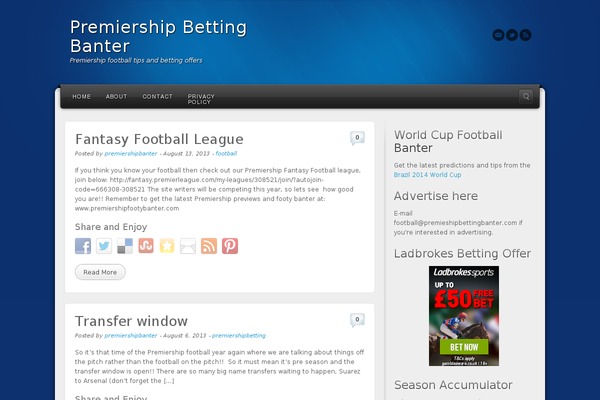 Site using Any User Twitter Feed plugin