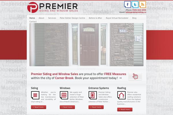 premiersiding.ca site used Etherna