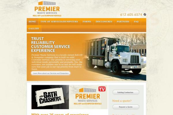 premierwastemn.com site used Psw