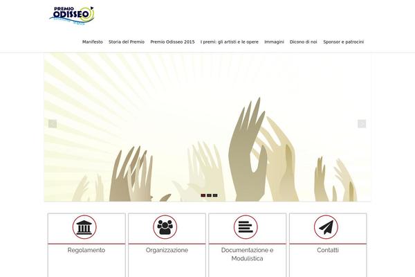 Hathor theme site design template sample