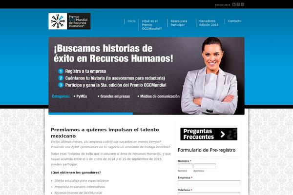 Corona theme site design template sample