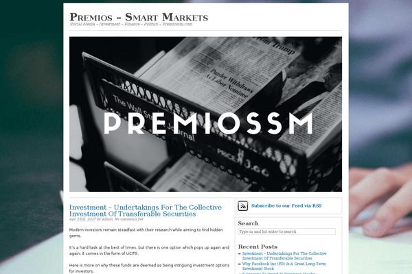 PrimePress theme site design template sample