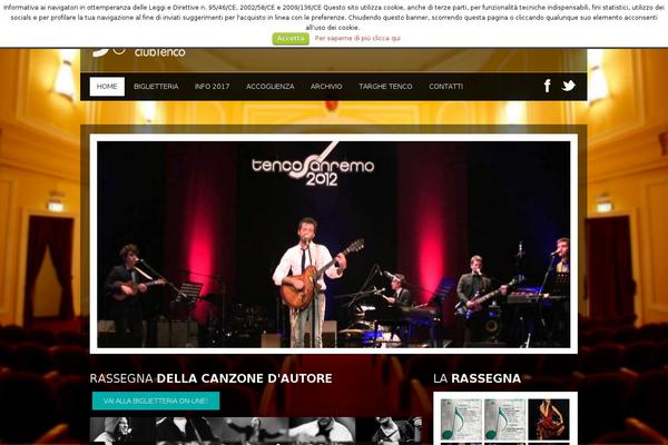 Soundwave theme site design template sample