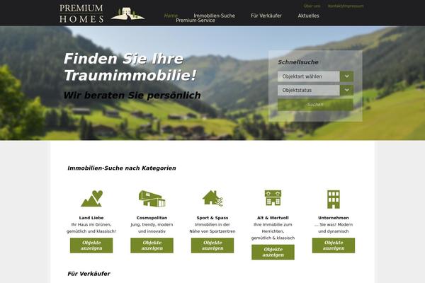 Wpcasa theme site design template sample