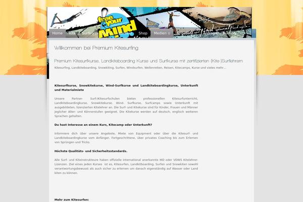 Theblock theme site design template sample