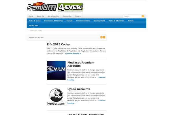 Resizable theme site design template sample