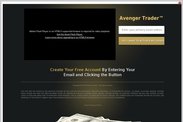 Site using Full Screen Popup plugin