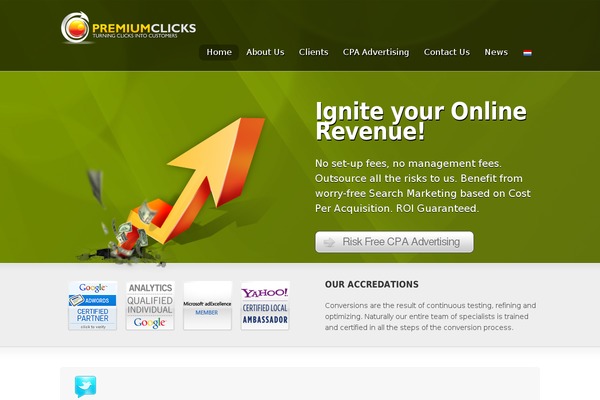 Optimize theme site design template sample