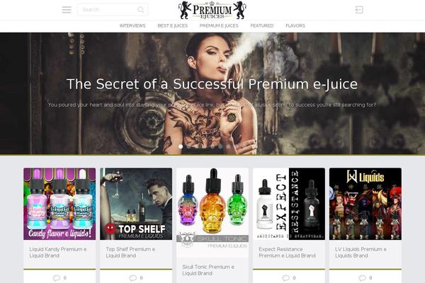 PinThis theme site design template sample