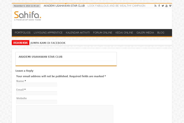 Site using HangoutPlugin plugin