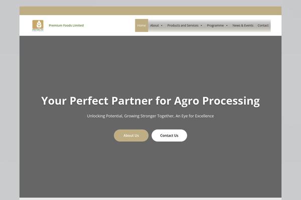HoneyBee theme site design template sample