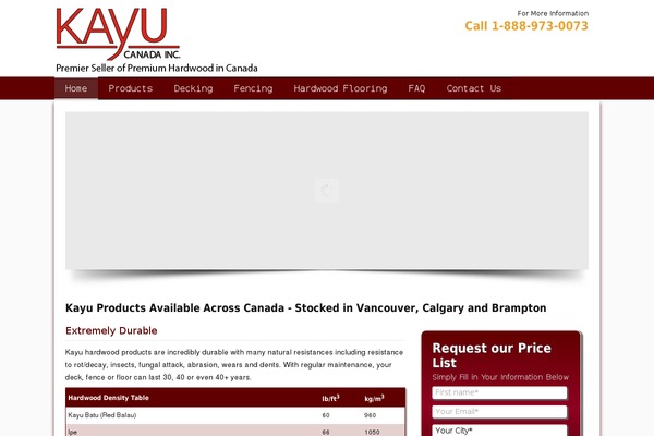 Catalyst theme site design template sample