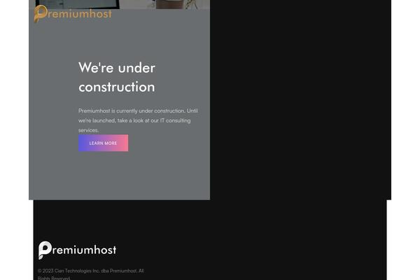 Billey theme site design template sample