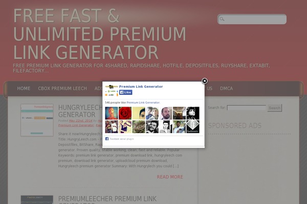 Frantic theme site design template sample