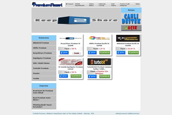 premiumpazari.com site used Hera11