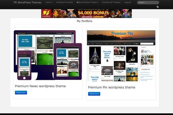 premiumresponsive.com site used Prnewspro