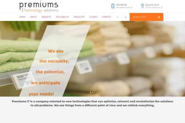 Site using Qode-quick-links plugin