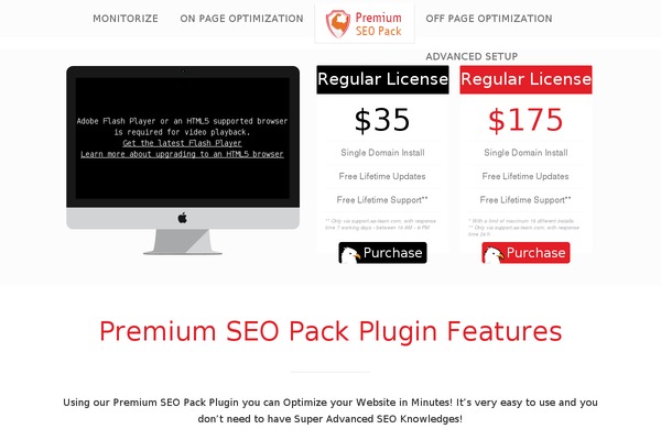 Site using Premium-seo-pack plugin