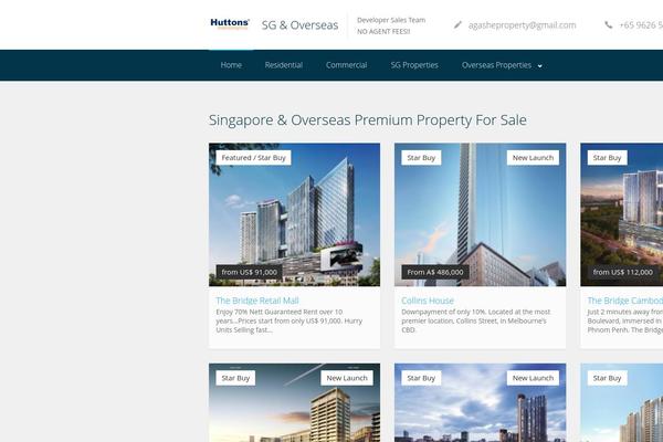 Realia theme site design template sample