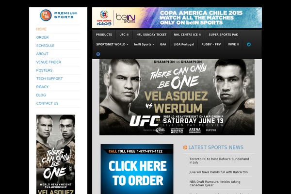 premiumsports.ca site used Ps