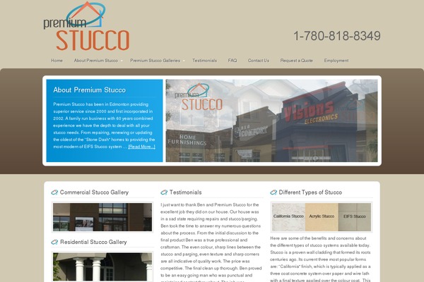 Enterprise Pro theme site design template sample
