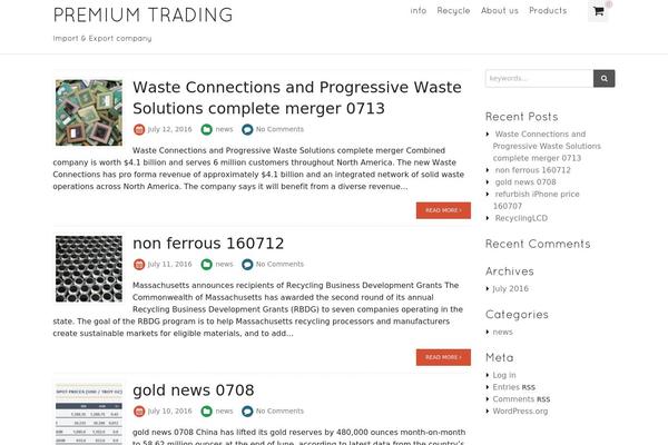 premiumxtrading.com site used Simplicity