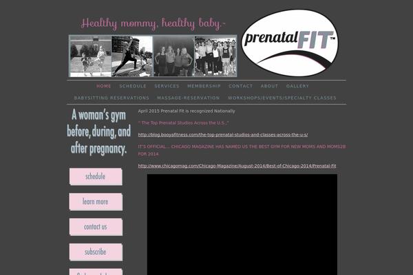 Site using Events Maker by dFactory plugin
