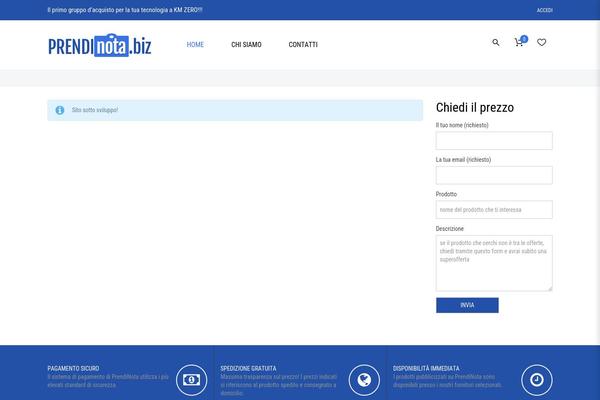 Woow theme site design template sample
