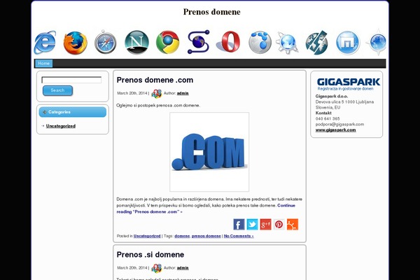 browsers theme websites examples