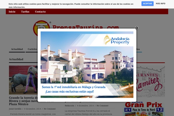 Site using Custom Banners plugin