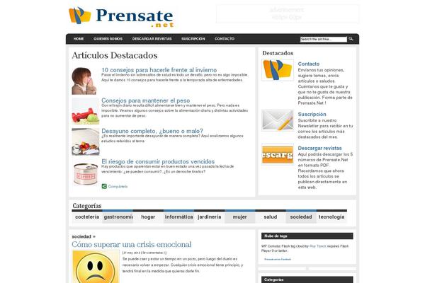 Site using TinyMCE Advanced plugin