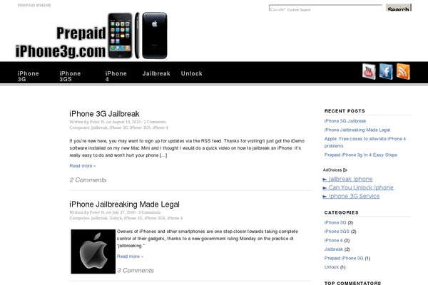 prepaidiphone3g.com site used Frugal_355