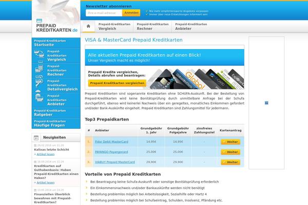 prepaidkreditkarten.de site used Prepaidkreditkarten