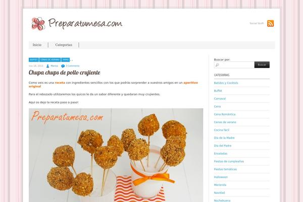 Simplo theme site design template sample