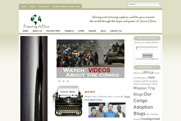Estetica theme site design template sample