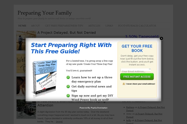 Headway theme site design template sample