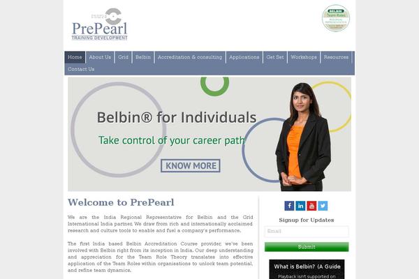 Site using The Social Links plugin