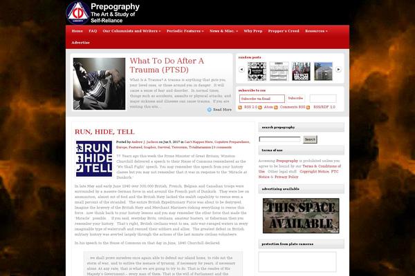 Site using Organize Series plugin