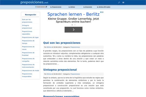 Spaze theme site design template sample