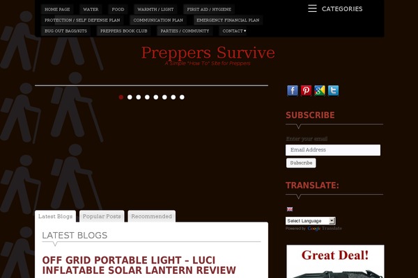 Site using Column Shortcodes plugin