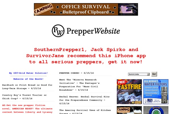 Bookmark Me website example screenshot
